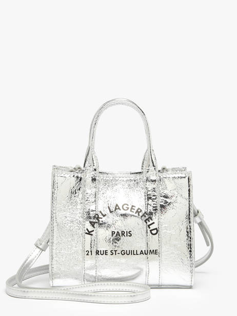 Cross Body Tas Rsg Karl lagerfeld Zilver rsg A4W50059